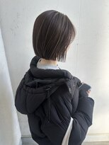 ジュエ ヘアー デザイン(Jue hair design) ナチュラルハイライトで大人っぽボブ/デザインカラー/ボブ