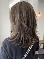 シベルバレー 横浜(sibell)&nbsp;＊ミディアムレイヤーカット顔周りレイヤーウルフハッシュカット