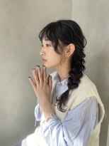 オレロ 国立(olelo)&nbsp;ミディアムヘア/ハッシュカット/グレージュ/ニュアンスパーマ