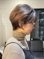 アイスバーグ ウェスト 清澄白河(eyesburg W/est)&nbsp;王道ショートスタイル！丸みひし形ショートボブ