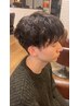 【限定クーポン】カット+ニュアンスパーマ+眉毛カット ￥9980