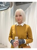 ハイトーン韓国似合わせボブ