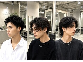 シエラ 心斎橋(CIERA.)の写真/【心斎橋】メンズパーマが得意なサロン♪再現性の高いパーマで朝のセットも楽チン！メンズの方大歓迎！