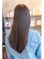 クレオメ 田町店(Cleome)&nbsp;デジタルパーマ前髪サイドバングロング薄めバングフェミニン美髪