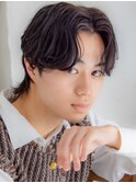 men's/メンズ/メンズカット/韓国/黒染/顔周り/ダウンバング/池袋
