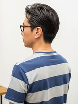 エムエイチバーバー 肥後橋(MH THE BARBER) 大人のかき上げショート【肥後橋駅・西梅田・本町】