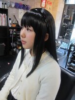 トリックストア(TRICK STORE) コス用ウィッグカット★マドマギのホムラ風カット