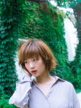 美容室 フラワー 平井店(flower) 無造作カールボブ★【平井】