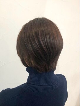 ネオリーブアオバ 高田馬場店(Neolive aoba) 【aoba/高田馬場】美シルエットショートボブ♪４０代にも◎