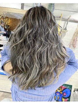 トーク 伊丹本店(TAL'KE) TAL'KE/バレイヤージュ×シルバー_460