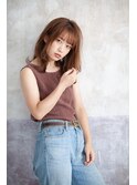 【shellbear 銀座】大人カジュアル外ハネミディアム