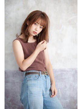 シェルベアー(Shell Bear) 【shellbear 銀座】大人カジュアル外ハネミディアム