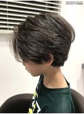 キッズカット　スイングレイヤー　ハンサムショート