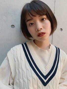 バトー バイ トリコ 船橋北口店(BATEAU by tricot) 20代30代40代大人ナチュラル丸みボブ