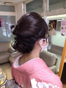 ヘアサロン ユニティ(Hair Salon Unity) 艶やかくるりんパ&ロープ編み