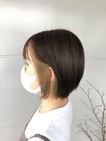 ヘアアンドメイク ムーア(Muuua)&nbsp;インナーベージュとショートスタイル
