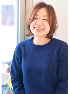 トランクヘアデザイン(TRUNK Hair Design) 【TRUNK Hair Design 西本】外ハネBOB