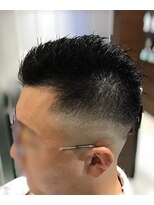 エヌドットバーバー ギンザ(N.BARBER GINZA) ソフトモヒカンフェード