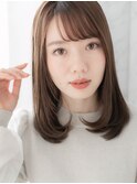 【ROMA銀座】20代30代40代/大人可愛いエアストレートロブヘア
