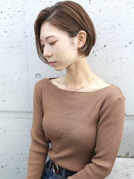 バース(BIRTH) 大人かわいいテラコッタショートボブ　4