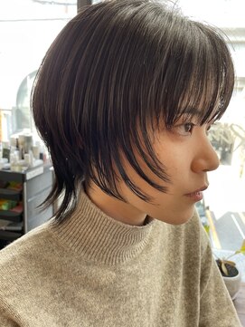 ア セカンド 清藤美容室第弐號(a sekand) マッシュショートウルフヘア