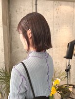 サクラ オモテサンドウ(SAKURA)&nbsp;切りっぱなしボブ×イルミナカラー