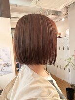 シファ(sifa)&nbsp;切りっぱなしボブ×sifaシーズンカラーオレンジ