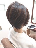 ショート/前下がりショート/大人ショート/40代/50代/60代