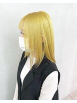 シェリ ヘアデザイン(CHERIE hair design) レモンイエロー☆