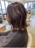 ゆる巻きハイライト