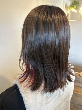 ポノ(Pono) カット+インナーカラー