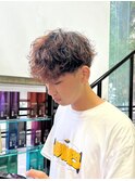 プードルパーマ/スパイラル/メンズパーマ/島田優斗