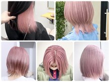 ビビッドからペールトーンまで！ピンク系カラーおまかせ☆