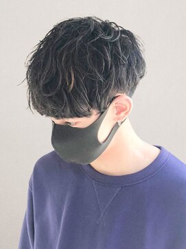 メイプルフェロー(MAPLE fellow) 20代30代40代メンズツイストパーマ束感ビジカジショート