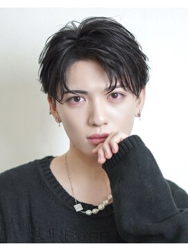 オーシャントーキョー 渋谷神南(OCEAN TOKYO) ビジネスヘア就活ヘアツーブロック刈り上げフェードメンズ