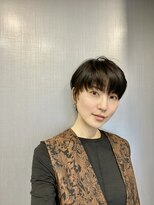 ハルキ ミナト ジャパン オオサカ(HARUKI MINATO japan OSAKA)&nbsp;40代50代小顔似合わせカットくびレイヤーエモージュ大人可愛い