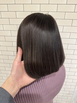 アトレ(atre) 癖毛の方も簡単スタイリングに!ボブ×ダメージレス縮毛矯正
