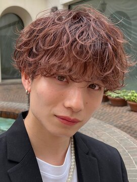 オーシャントーキョー 仙台(OCEAN TOKYO) マッシュパーマニュアンス波巻き刈り上げツーブロック韓国