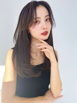 シーシンジュク 新宿南口(Sea shinjuku)&nbsp;韓国風前髪×レイヤーカット【新宿/前髪/レイヤーカット】