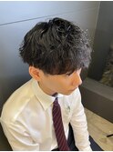 波巻きスパイラルパーマツイストスパイラルパーマシャドウパーマ