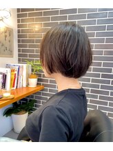 シン バイ リッカ(SHIN by Ricca) ニュアンスショートボブ