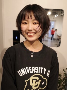 ヨー(Yoh-) 【レイヤーボブ/中里千尋】ボブ/顔周り/顔周りウルフ/ウルフ