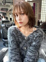 似合わせ小顔レイヤーボブウルフ_銀座/髪質改善