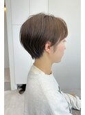 似合わせカット/ショートボブ/小顔ヘア/メルティカラー/くせ毛