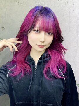 ダンク(DUNK) ルーツカラー/ピンク/ラベンダー