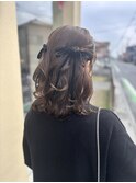 【4月】女神ヘア　結婚式ヘアアレンジ
