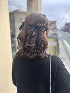 ルセ イノベーション 白岡本店(Ruse innovation) 【4月】女神ヘア 結婚式ヘアアレンジ