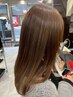 カット＋髪質改善ストレート＋コアミートリートメント