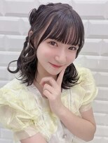 リルミー ミュエナ 大須 矢場町(Lilme myuena)&nbsp;ハート編みたらし×ぱっつんアイドル前髪