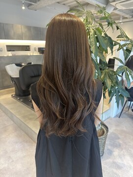 マルフェ 天王寺(marfe) 【marfe】モカブラウン＿モカベージュ＿透明感カラー＿ロング